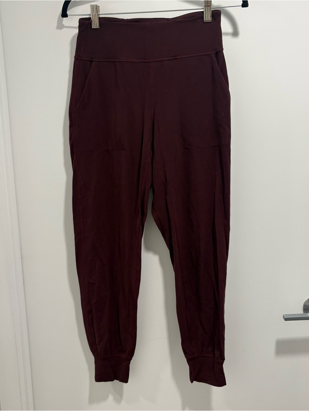 Lululemon align joggers, maroon